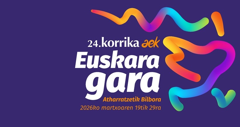 Eunateko ikasleak Korrikaren alde